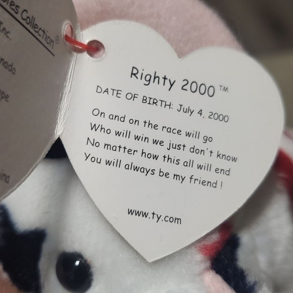 Ty toys named Lefty and Righty. - Picture 5 of 5